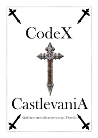 Castlevania livre Sancti Biblia couverture