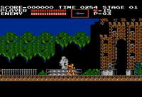 image du jeu video akumajou dracula castlevania sur nintendo famicom disk system