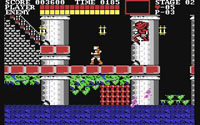 image du jeu video castlevania sur commodore 64