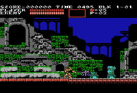 image du jeu video castlevania dracula's curse sur nintendo nes