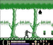 image du jeu video castlevania legends sur nintendo game boy