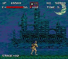 image du jeu video akumajou dracula castlevania haunted castle sur arcade