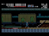 image de master of darkness sur sega master system