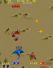 une photo d'écran de Dragon Spirit