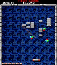 une photo d'Ã©cran de Arkanoid sur Arcade