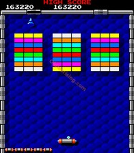 une photo d'Ã©cran de Arkanoid sur Arcade