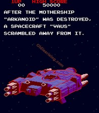 Arkanoid, capture d'écran