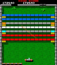 une photo d'Ã©cran de Arkanoid sur Arcade