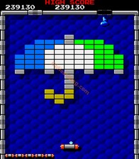 une photo d'Ã©cran de Arkanoid sur Arcade