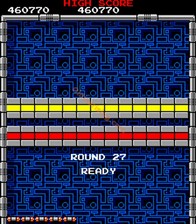 une photo d'Ã©cran de Arkanoid sur Arcade