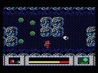 une photo d'Ã©cran de Jetpac sur MSX