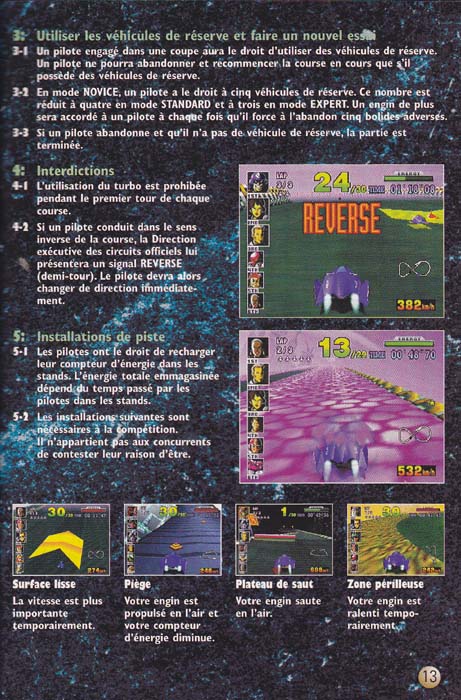 Notice De F Zero X Sur Nintendo 64 Manuel De F Zero X Sur Nintendo 64